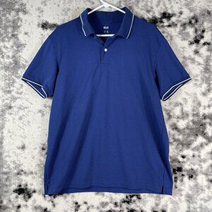 Uniqlo‎ Polo Mens Size XXL Blue Streetwear Casual Comfort